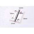 thumbnail image 1 of Stainless Steel Casement Hinge Cabinet Door And Window Hinge 1 Inch 1.5 Inch 2 Inch 3 Inch 4 Inch Muffler Hinge-ZJKDGJKJ, 1 of 4