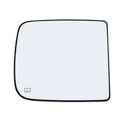 Passenger Side Mirror Glass For 09-20 Dodge Ram 1500 2500 3500 (Upper Towing Mirror, Heated Defrost)