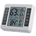 thumbnail image 4 of LCD Digital Indoor Thermometer Hygrometer Room ℃/℉ Temperature Humidity Gauge Meter Thermo-Hygrometer with Max Min Value Display, 4 of 7