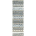 thumbnail image 6 of BoutiqueRugs Shou Bohemian, Transitional Area Rug - Navy, Light Blue, Charcoal - 5' x 7'6", 6 of 7