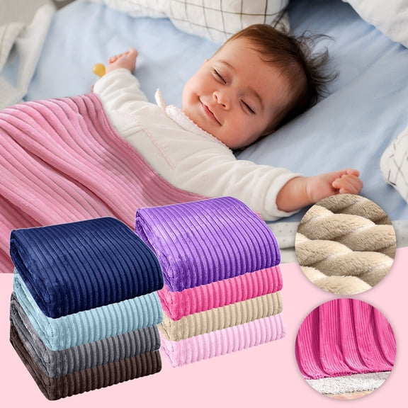 $5 & under xgfhyjeh Throw Blanket for Bed Couch Summer Cooling Breathable Soft Lightweight Solid Blanket for Sofa Chair on clearance