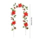 thumbnail image 3 of Rapeiae Simulation Flowers Rattan Wall Hanging Home Decoration Holly Leaves Red Berries Christmas Mood Decoration Simulation Christmas Rattan, 3 of 6