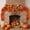 MulticolorC, variant on Fall Pumpkin Maple Leaf Wreath, Fall Christmas Hanging Door And Wall Accent, 175 CM, For Front Door, Porch, Wall, Window, Mantel, Garden, Party And Indoor Outdoor Decor