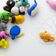 thumbnail image 5 of Bazic Wildlife Adventures 3D Eraser Multicolor 4 Erasers/Set 24/Sets (BAZ2252), 5 of 7