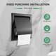 thumbnail image 5 of Recessed Toilet Paper Holder,Stainless Steel Double Roll Paper Box for Bathroom,Wall-Mounted Paper Storage Rack, 5 of 5