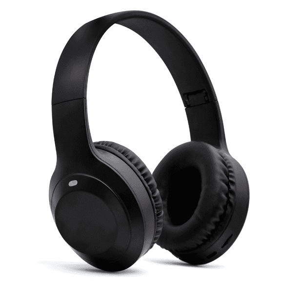 WIGACH Wireless Bluetooth Headphones, Over-Ear Headphones with HD Microphone, Foldable Bluetooth 5.0 Wireless Headphones for Travel/Office/Mobile Phone/PC - Black