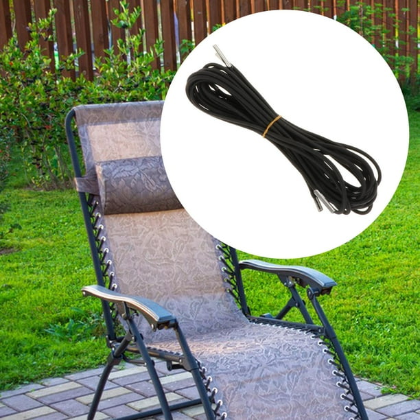 Miulika 4x4Pcs Elastic Cord Laces Recliners Replacement Cord for Zero Chairs Black Walmart Business Supplies