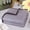 Gray, variant on Deeceymbur Striped Pattern Cooling Blanket Wrinkle Resistant Washable Quilt for Family Bedroom