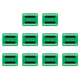 thumbnail image 1 of Placa expansión Módulo ESP32 ESP-WROOM-32 GPIO 1 en 2 versión estrecha 38 pines, 1 of 8