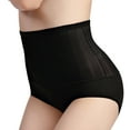 thumbnail image 2 of VISALY Tummy Control Pantie Seamless Underwear Womens High Waist Butt Lifter Body Shaper Panty Ladies Slim Waist Trainer Pants Butt Lifting Panties No Show Panties High Waisted Underwear Black XL, 2 of 6