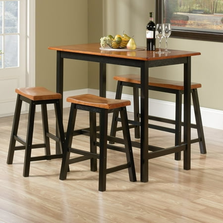counter height edge piece water sauder dining estate table hayneedle walmart