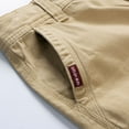 thumbnail image 5 of SWSMCLT Men's 2025 Cargo Shorts Button Cargo Classic Cargo Pocket Knee Length Shorts Billowy Casual Shorts Khaki 34, 5 of 5