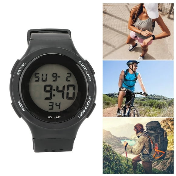 Reloj, Reloj De Plástico Impermeable Para Hombres A Prueba De Golpes De Moda Para Hacer Ejercicio