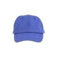 thumbnail image 3 of Top Headwear Unstructured Youth Panel Adjustable  Baseball Hat - Royal, 3 of 5