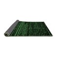 thumbnail image 2 of Ahgly Company Indoor Rectangle Abstract Emerald Green Modern Area Rugs, 6' x 9', 2 of 4