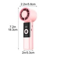 thumbnail image 3 of KTTECTOA Ventilateur Mini Portable 100 Vitesses Extérieur Ventilateur à Main Rechargeable USB Ventilateur Silencieux pour Randonnée Camping Voyage Sports Activités Extérieures Maison et Cuisine Jours du Canada Maison et Cuisine, 3 of 6
