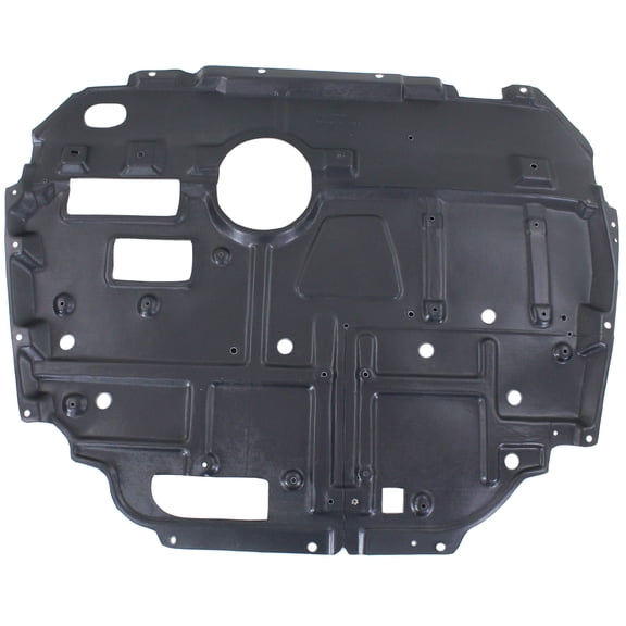 Center Engine Splash Shield Compatible with TOYOTA PRIUS/PRIUS PLUG-IN 2010-2015 / PRIUS V 2012-2017 Engine Under Cover without insulation foam.