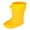 Yellow, variant on Rainboots Boots Boys Kids Rain Boots Girls Boots Waterproof Boys Rain Boot Non Slip Rubber Boot Ankle Mud Booties Size 11 (Blue,Little Kids 11)