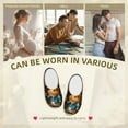 thumbnail image 7 of Kdxio Scientist Guinea Pig Women's Men's Slippers Plush Slip-On House Slipper for Winter Indoor Soft Cushion Non-slip Fluffy Slides Slippers-8, 7 of 7
