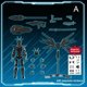 thumbnail image 2 of Figura de acción multiarticular, juguete para ensamblar, mecha, héroe, guerrero, modelo de robot, adornos magnéticos, 2 of 2