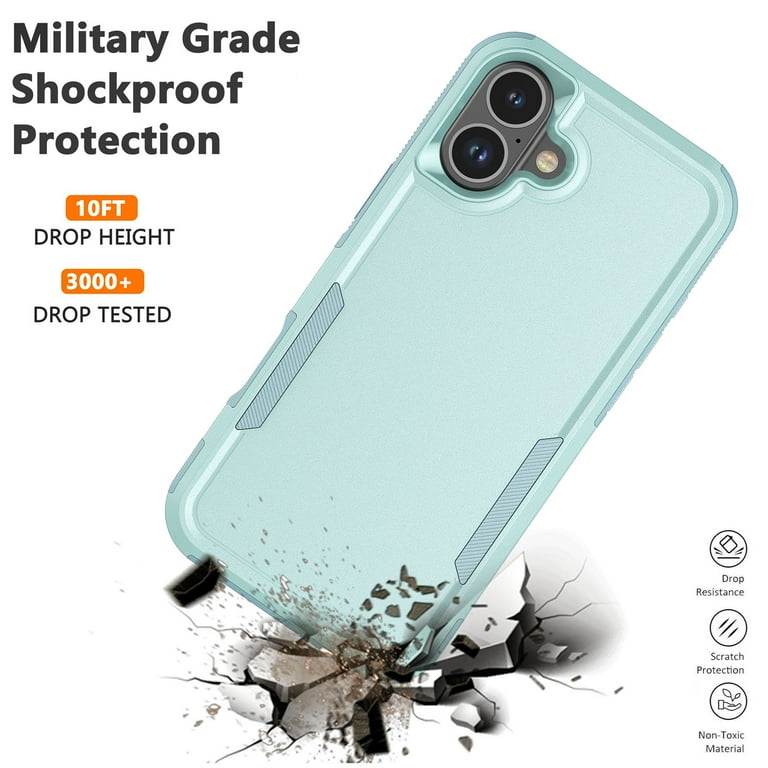 for iPhone 16,16 Pro,16 Plus,16 Pro Max Case,Heavy Duty for iPhone 16,16 Pro,16 Plus,16 Pro Max Case,Heavy Duty