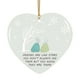 thumbnail image 4 of Listado Adorno de corazón de cristal marino para colgar en el árbol de Navidad, 1 unidad, 8 cm, blanco Rkxzt, 4 of 9