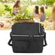 thumbnail image 1 of Bolsa De Almuerzo Grande Con Aislamiento De Doble Capa, Bolsa Térmica De Tela Oxford Con Correa Ajustable Para El Hombro, Bolsa De Picnic Para Picnic En La Playa, Trabajo De, 1 of 7