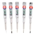thumbnail image 1 of Pocket Sized  Pencil, 5Pcs Multi Functional Humanized Flashing Professional Chip Control Electrical  Pen with LED Color Light for Maintenance, 1 of 8
