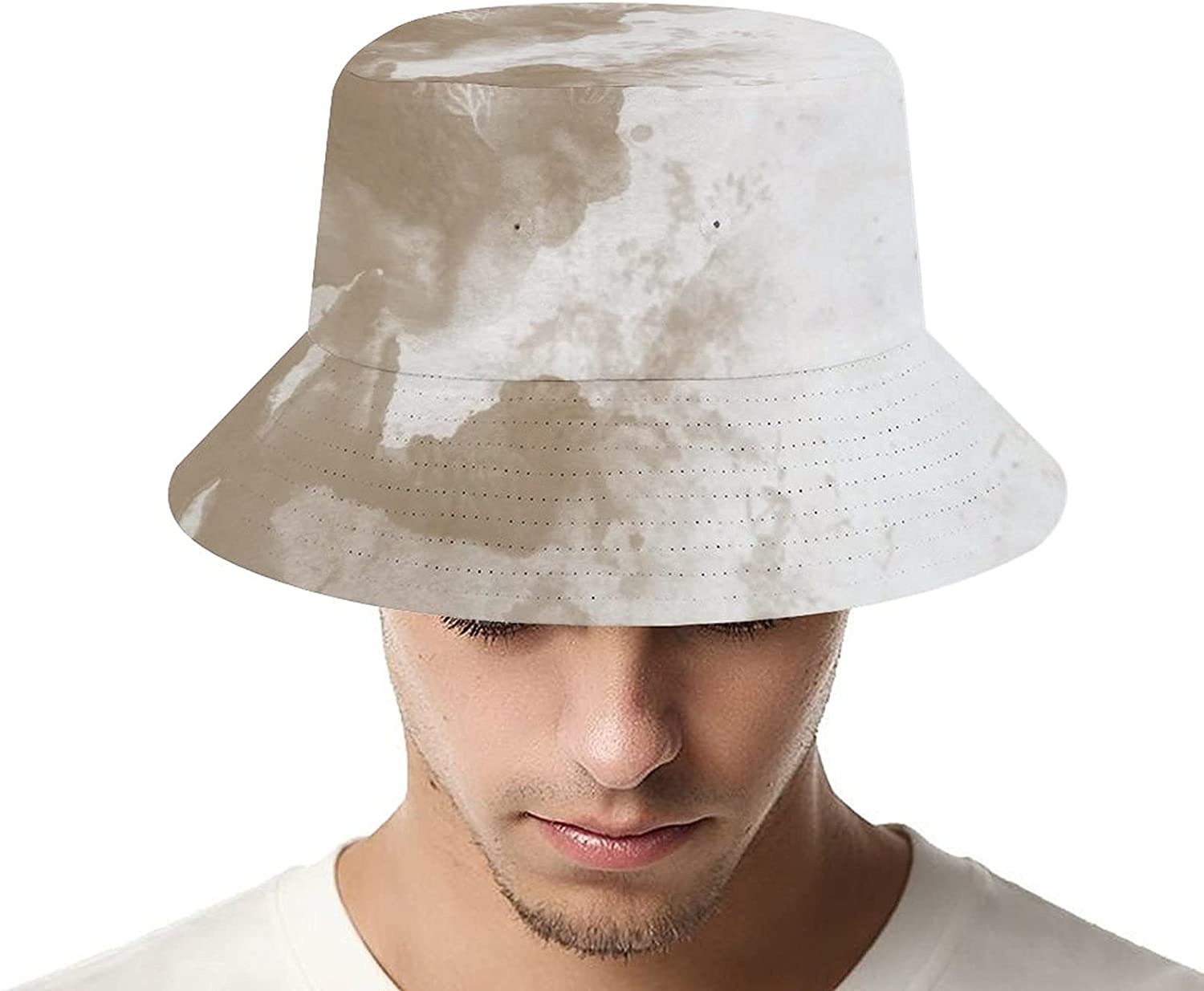 Hat Printed Outdoor Sun Hat for Women 