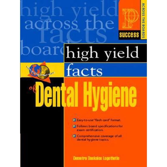 Pre-Owned High Yield Facts of Dental Hygiene (Paperback) 0130893072 9780130893079