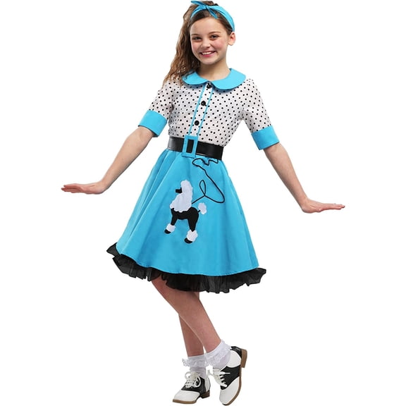 Sock Hop Cutie Girls Costume X-Small
