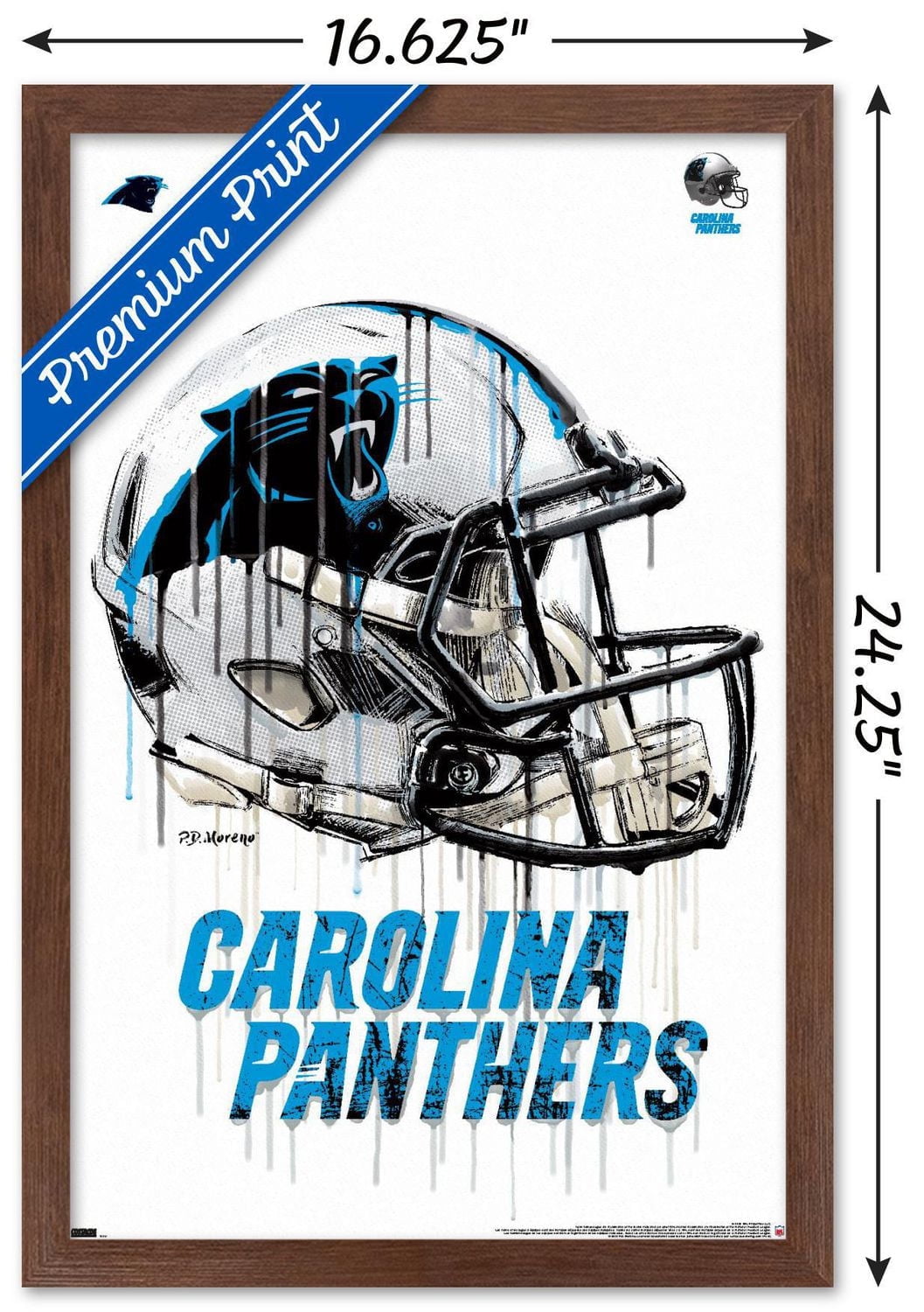 NFL Carolina Panthers - Casque anti-goutte 20
