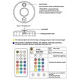 thumbnail image 3 of Puck Lights LED RGB Dimmable Under Cabinet Lighting with Remote 2PCS, 3 of 5