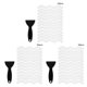 thumbnail image 1 of Wosthever 24 piezas en forma de S Anti tiras tiras de seguridad pegatinas de ducha autoadhesivas no cinta para bañera suelo de ducha con Type1 NO1, 1 of 6