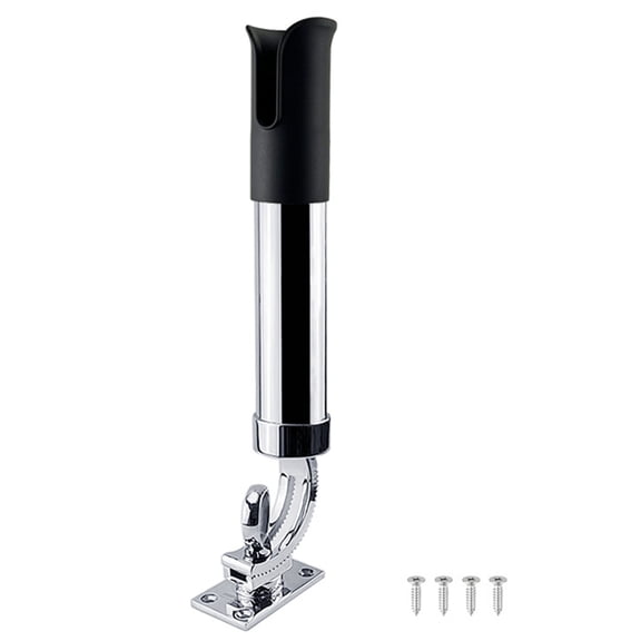 ZPAQI Pole Inserter Fish Socket Rod Rack Fishing Quick Belt Holder Tube Mount Bracket