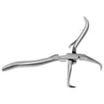 thumbnail image 3 of 1 Paire de Pinces Argentées pour Extension de Cheveux pour Coiffage et Réparation 5.23X2.75X0.79 Po, 3 of 9