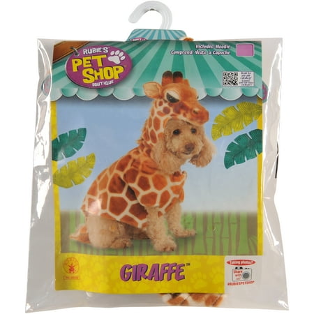 Rubie's Giraffe Hoodie Pet Costume - Extra Small