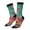 3 Black, variant on Western Desert Skull Cowboy (2) Crew Socks for Men & Women, Breathable Casual Athletic Ankle Socks