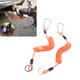 thumbnail image 5 of Cordón 2 Uds Cables De Remolque Separables 6 Pies RV Alambre En Espiral De Remolque De Resorte De Acero Inoxidable Para Campistas De Barcos, 5 of 7