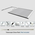 thumbnail image 2 of Keego Blakout Skylight Blinds for Ceiling Window Blinds & Shades for Skylights in Cellular Fabric Aluminum Honeycomb Shade Suitable Roof Inclined Plane Room Windows - Gray, 26.5"W x 36"H, 2 of 7