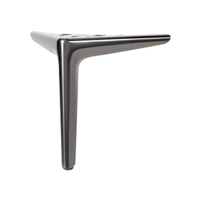 Furniture Protector Pad Tainless Legs for Furniture Metal Furniture Feet Modern Style Replacement Sofa Legs Silver with Non Rubber Chair Leg Cover, Table Protector, Floor Protection Pad, Sofa Protect