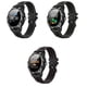 thumbnail image 2 of Reloj de pulsera con frecuencia cardíaca Bluetooth 4.0, resistente al agua, para exteriores, esfera redonda, presión arterial, oxígeno, reloj deportivo Inevent DZ7748-03, 2 of 7