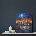 thumbnail image 5 of Gaeub Neon Shanghai Cityscape Night Print Modern Canvas Wall Art Prints,Artwork Abstract Paintings,Canvas Decorative,Pictures on Canvas for Home Decorations,Wall Decor, 5 of 6