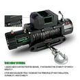 thumbnail image 3 of Winch 13000lb. Winch Kit Synthetic Rope,12V Waterproof Winch With Wireless Handheld Remote And Corded Control,for Truck SUV ,Durable & Safe, 3 of 6