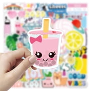Cute Aesthetic Stickers for Water Bottle Laptop, 100pcs Waterproof Vsco Stickers for Girls Kids Women Teens , Vinyl Stickers Pack for Hydro Flask Cup Luggage Computer Hlemet Mugs Stickers