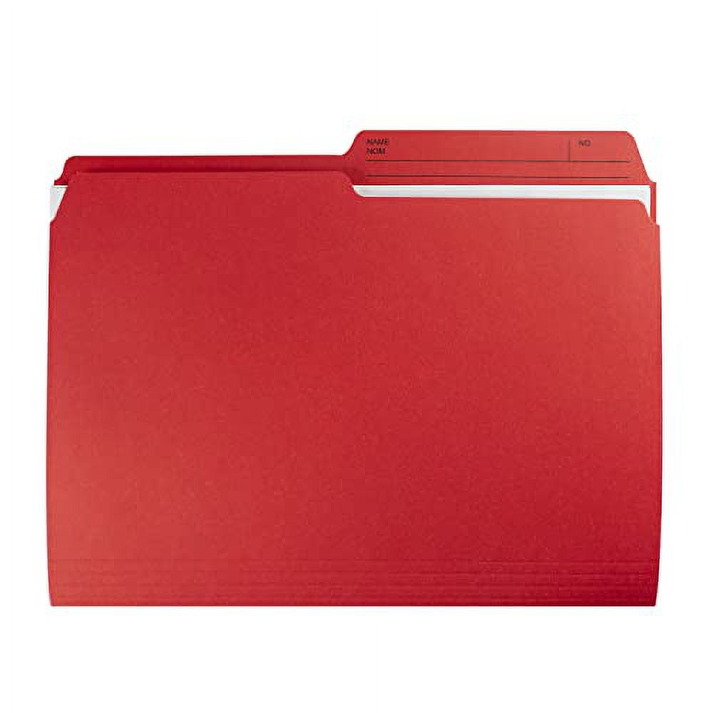 HIL LTR FILEFOLD RED