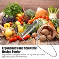 thumbnail image 4 of SHENERDA Potato Peelers Stainless Steel Manual Peeling Tool Fruit Peeler for Vegetables Food Fruits Potato Carrot Cucumber, 4 of 10