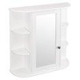 White Small Modern Medicine Bathroom Wall Mounted Storage