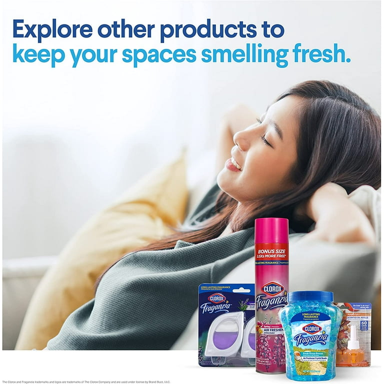 Clorox Fraganzia Air Freshener Beads in Pumpkin Spice Scent, 12 oz