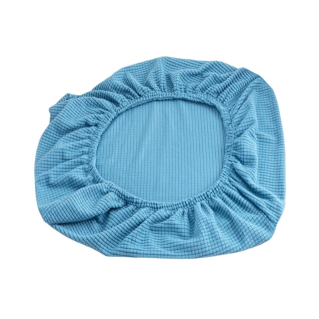 Fundas resistentes y lavables para cojines individuales de sofá y chaise longue de terciopelo. Azul